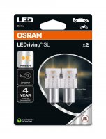 OSRAM LED P21W LEDriving SL Amber 12V blistr 2ks 7506DYP-2BL OSRAM LED P21W LEDriving SL Amber 12V blistr 2ks 7506DYP-2BL
