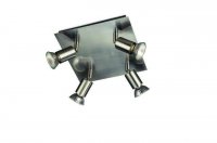 Philips CARREA SV�TIDLO BODOV� 4xGU10 max. 50W, 230V, nikl