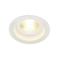 BIG WHITE CONTONE, vestavné svítidlo, LED, 2000–3000K, kulaté, bílé, pevné, 13 W, vč. listových pružin 161291 BIG WHITE CONTONE, vestavné svítidlo, LED, 2000–3000K, kulaté, bílé, pevné, 13 W, vč. listových pružin 161291