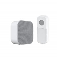 Solight bezdr�tov� zvonek, bateriov�, 180m, b�l�, learning code 1L75