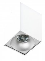 Stropn� bodov� p�isazen� sv�tidlo AZzardo Hugo white AZ0827 GU10 1x50W IP20 9,5cm hranat� b�l�