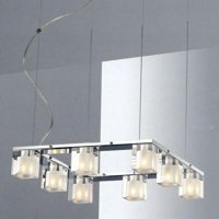 ACA Lighting závěsné svítidlo 8XG9 sklo W14408 ACA Lighting závěsné svítidlo 8XG9 sklo W14408