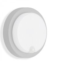 BRILONER TELEFUNKEN LED venkovn� n�st�nn� sv�tidlo s �idlem, pr. 17 cm, 12 W, st��brn� TF 315304TF