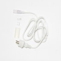 DecoLED Napájecí kabel pro dvoustranný LED Neon, IP67, 1,5 m, bílý 2DNAC01 DecoLED Napájecí kabel pro dvoustranný LED Neon, IP67, 1,5 m, bílý 2DNAC01