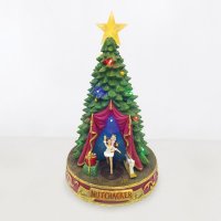 ACA Lighting LED RGB dekorace strome�ek s tane�nic� s hudbou 220-240V/ 3AA na baterie 21.2x21x34cm X0330