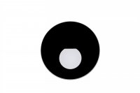 Deko-Light p��slu�enstv� - kryt kulat� sklo pro Alwaid Pro, polokruhov� ku�el sv�tla, �ern� 931039