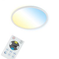 BRILONER CCT sv�tidlo LED panel, pr. 42 cm, 22 W, 3000 lm, b�l� BRILO 7059-016