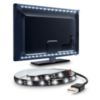 Solight LED pásek pro TV, 100cm, USB, vypínač, studená bílá WM501 Solight LED pásek pro TV, 100cm, USB, vypínač, studená bílá WM501