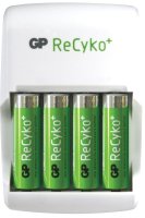 Nabíječka baterií GP Recyko+ včetně 4ks GP2100 mAh Nabíječka baterií GP Recyko+ včetně 4ks GP2100 mAh