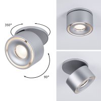 PAULMANN Vestavné svítidlo LED Spircle matný chrom 8,0W 3.000K 36° 933.74 PAULMANN Vestavné svítidlo LED Spircle matný chrom 8,0W 3.000K 36° 933.74