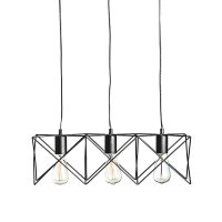 ACA Lighting Vintage závěsné svítidlo KS1462P3BK ACA Lighting Vintage závěsné svítidlo KS1462P3BK