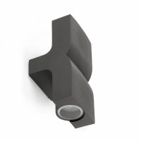 FARO Klamp n�st�nn� lampa, tmav� �ed�, 2L