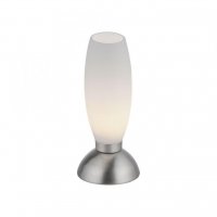 PAUL NEUHAUS LED stolní lampa stříbrná opálové sklo 3 krokové stmívání dotykovým stmívačem 3000K PN 4021-55 PAUL NEUHAUS LED stolní lampa stříbrná opálové sklo 3 krokové stmívání dotykovým stmívačem 3000K PN 4021-55