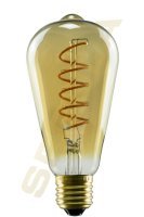 Segula 50651 LED soft rustika ST64 spir�la zlat� E27 3,2 W (16 W) 150 Lm 1.900 K