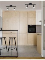 NOVA LUCE bodov� sv�tidlo LUP sat�nov� �ern� kov GU10 2x5W 230V IP20 bez ��rovky 960006