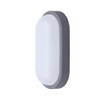 Solight LED venkovn� osv�tlen� ov�ln�, 13W, 910lm, 4000K, IP54, 21cm, �ed� barva WO744-G