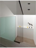 NOVA LUCE zapu�t�n� sv�tidlo BLADE �ern� hlin�k LED 12W 3000K 38st. IP65 9232120