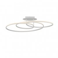 JUST LIGHT LED stropn� sv�tidlo b�l� modern� sv�teln� kruh do interi�ru 3000K LD 15321-16