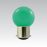 NBB LED G45 230-240V 1W/017 COLOURMAX B22d ZELEN� IPX4 250655140