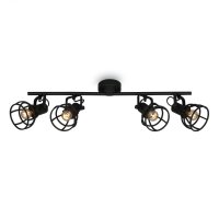 BRILONER Bodov� sv�tidlo 70,5 cm 4x E14 25W �ern� BRILO 2669-045
