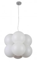 Závěsné svítidlo AZzardo Aris 8 pendant white AZ2057 E27 8x60W IP20 42cm bílé Závěsné svítidlo AZzardo Aris 8 pendant white AZ2057 E27 8x60W IP20 42cm bílé