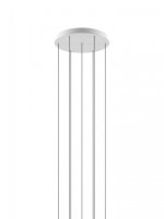 LODES R04L07 1000 kruhov� rozeta pro 7 sv�tidla pr. 38CM matn� b�l� CE