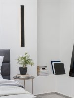 NOVA LUCE nástěnné svítidlo SELINE černý hliník LED Philips 36W 230V 3000K IP44 9060913 NOVA LUCE nástěnné svítidlo SELINE černý hliník LED Philips 36W 230V 3000K IP44 9060913