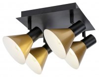 Rabalux bodov� sv�tidlo Alvaro E14 4x MAX 40W matn� �ern� 3159