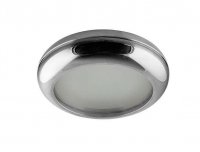 Stropn� z�pustn� bodov� sv�tidlo AZzardo Biagio chrome AZ1492 GU10 1x50W IP44 8,5cm chromov�