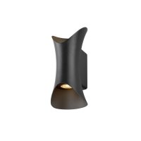 BIG WHITE (SLV) MODELA nástěnné svítidlo, up/down, 2700K, fáze, černá 1007808 BIG WHITE (SLV) MODELA nástěnné svítidlo, up/down, 2700K, fáze, černá 1007808