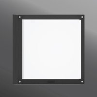 LIGMAN Stropn� / n�st�nn� sv�tidlo PALETTA 3 LED 20W 496lm 3000K IP65 265x265mm �ern� RAL9011
