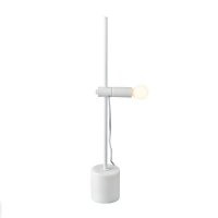 ACA Lighting stoln� lampa 1XE14 b�l� mramor + kov D9XH58CM HERA OD581T58W