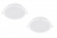 Philips Meson LED vestavn� sv�tidlo 23,5W, 4000 K, b�l�, 2 ks