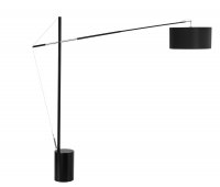Nova Luce Nad�asov� stojac� lampa Traccia s extra dlouh�m ramenem - 1 x 40 W, �ern� NV 41455401
