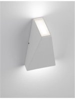 NOVA LUCE venkovn� n�st�nn� sv�tidlo MILEY b�l� hlin�k a sklo LED 7W 3000K 200-240V IP54 sv�tlo nahoru a dol� 9202261