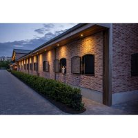 BIG WHITE (SLV) NEW TRIA 68 krou�ek pro vestavbu do stropu, D: 8,2 H: 3,4 cm, IP 65, �ern� 1007345