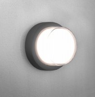 CENTURY PURA LED venkovn� n�st�nn� sv�tidlo Round �ed� 10W 3000K IP65