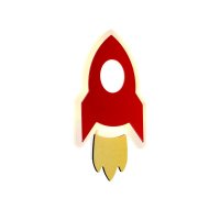 ACA Lighting n�st�nn� sv�tidlo LED 5.5W 3000K 385lm NASA �erven� MDF 24X13X3.8CM ZM21005WR