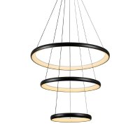 ACA Lighting z�v�sn� sv�tidlo HARMONY LED 60W 4800lm CCT IP20 �ern� kov + akryl HM23LEDP3BKCCT