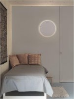 NOVA LUCE n�st�nn� sv�tidlo CYRCLE b�l� hlin�k a akryl LED 20.5W 230V 3000K IP20 9248158