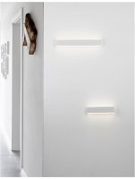 NOVA LUCE n�st�nn� sv�tidlo LINE b�l� hlin�k a akryl LED 2x8W 230V 3000K IP20 9115908