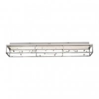 PAUL NEUHAUS LED stropn� sv�tidlo SKINA, chrom, hranat�, stm�vateln�, d�lkov� ovlada�, pam�ov� funkce 2700-5000K