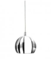 AZzardo NOA z�v�sn� sv�tidlo 1x E14 40W bez zdroje 15cm IP20, chrom/b�l�