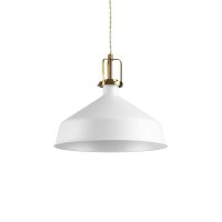 Závěsné svítidlo Ideal Lux Eris-2 SP1 Bianco 238135 E27 1x60W IP20 33cm bílé Závěsné svítidlo Ideal Lux Eris-2 SP1 Bianco 238135 E27 1x60W IP20 33cm bílé