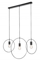 Rabalux z�v�sn� sv�tidlo Dilara E27 3x MAX 40W matn� �ern� 72019