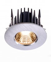 Light Impressions Deko-Light stropn� vestavn� sv�tidlo COB 68 IP65 17-18V DC 6,50 W 4200 K 730 lm st��brn� 565111