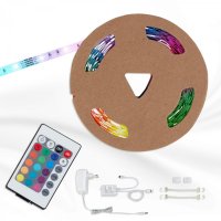 BRILONER RGB LED p�sek 500 cm 0,12W b�l� BRILO 2267-150P