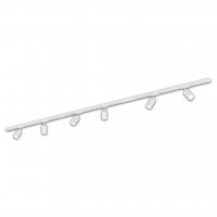 BRILONER Li�tov� syst�m sada 225 cm - 3x 230V li�ta 1-f�zov�, 6x spot GU10, b�l� 8009066