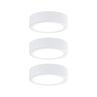 PAULMANN LED přisazená nábytková svítidla sada Pukk bílá 3x3,5W teplá bílá 3ks sada vč. trafa 999.89 PAULMANN LED přisazená nábytková svítidla sada Pukk bílá 3x3,5W teplá bílá 3ks sada vč. trafa 999.89