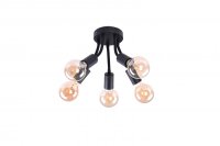 Rabalux stropn� sv�tidlo Almus E27 5x MAX 60W �ern� 6809